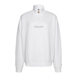 Bluza damska Ellesse Polar Catic 1/2 Zip Track. Białe bluzy damskie Ellesse, xs, bez wzorów, z bawełny, bez kaptura. Za 159.99 zł.
