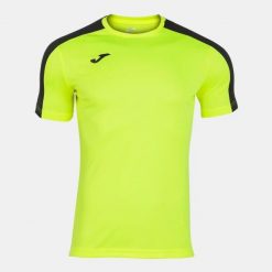 Koszulka do piłki nożnej męska Joma Academy III. Czarne koszulki sportowe męskie Joma, m, bez wzorów, bez kołnierzyka, bez ramiączek, do piłki nożnej. Za 62.15 zł.