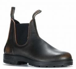 Buty trekkingowe męskie Blundstone Chelsea Boots Brązowe 43 (2440-BROWN). Brązowe trekkingi męskie Blundstone. Za 809.67 zł.