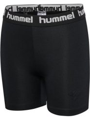 Szorty dziewczęce Hummel Tona. Czarne spodenki dla dziewczynek Hummel, bez wzorów, z materiału, klasyczne, z standardowym stanem. Za 114.00 zł.