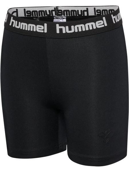 Szorty dziewczęce Hummel Tona. Czarne spodenki dla dziewczynek Hummel, bez wzorów, z materiału, klasyczne, z standardowym stanem. Za 114.00 zł.
