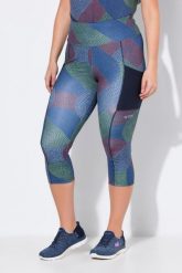 Damskie Legginsy funkcyjne 3/4 szybkoschnące. Czerwone legginsy damskie Ulla Popken, plus size, bez wzorów, z elastanu, z podwyższonym stanem. Za 239.99 zł.