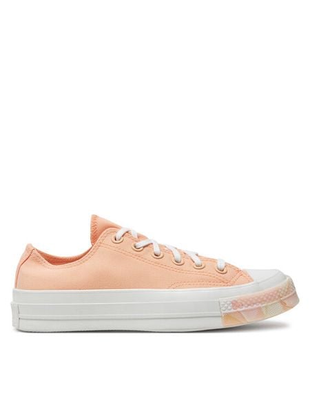 Converse Trampki Chuck 70 Marbled A03531C Pomarańczowy. Brązowe trampki i tenisówki damskie Converse, bez wzorów, z materiału, bez zapięcia. Za 249.99 zł.