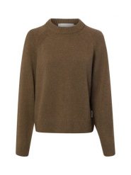 ARMEDANGELS wełniana bluzka Kobiety Wełna brązowy, L. Brązowe bluzki damskie ARMEDANGELS, l, bez wzorów, z wełny, bez kołnierzyka, bez ramiączek. Za 699.95 zł.