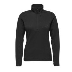 Damski polar Black Diamond Coefficient LT QZ. Czarne bluzy sportowe damskie Black Diamond, bez wzorów, z polaru, bez kaptura, wspinaczkowe. Za 526.00 zł.