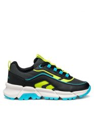Geox Sneakersy J Flexyper Plus J56MVB 0FU54 C0035 D Czarny. Czarne buty sportowe chłopięce Geox, bez wzorów, ze skóry, bez zapięcia. Za 179.99 zł.