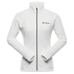 Bluza damska sportowa szybkoschnąca Alpine Pro Dozera 2. Białe bluzy sportowe damskie Alpine Pro, bez wzorów, bez kaptura, narciarskie. W wyprzedaży za 319.00 zł.