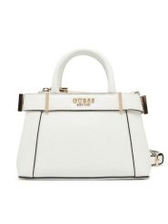 Guess Torebka HWBG96 33760 Biały. Białe torebki do ręki damskie Guess, z aplikacjami, ze skóry, bez dodatków. Za 389.99 zł.