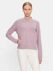 EA7 Emporio Armani Bluza 6DTM06 TJVHZ Fioletowy Regular Fit. Fioletowe bluzy damskie EA7 Emporio Armani, xs, bez wzorów, z bawełny, bez kaptura. Za 239.99 zł.