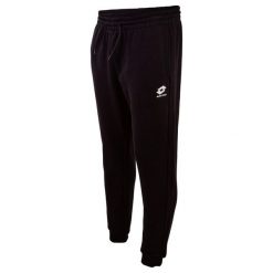 Spodnie męskie sportowe Lotto MEN PANTES. Czarne buty sportowe męskie Lotto, bez zapięcia, na fitness i siłownię. Za 129.00 zł.