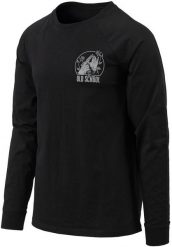 Helikon-Tex T-shirt Long Sleeve (Old School) - Czarny. Czarne bluzki z długim rękawem męskie HELIKON-TEX, m, bez wzorów, bez kołnierzyka. Za 114.77 zł.