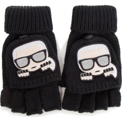 Rękawiczki Damskie KARL LAGERFELD - 86KW3615 Black. Czarne rękawiczki damskie KARL LAGERFELD, z materiału. Za 319.00 zł.