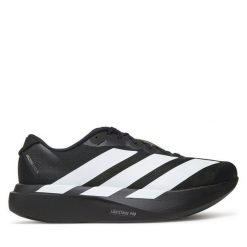 Buty do biegania adidas. Czarne buty sportowe męskie Adidas, bez zapięcia, do biegania. Za 549.99 zł.