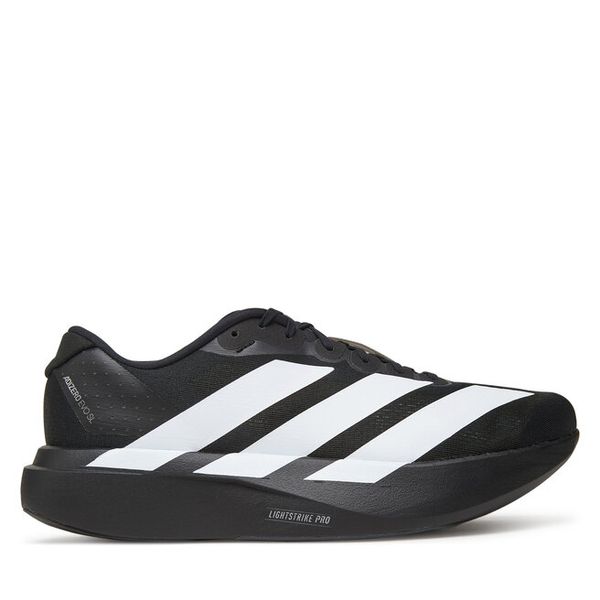 Buty do biegania adidas. Czarne buty sportowe męskie Adidas, bez zapięcia, do biegania. Za 599.99 zł.