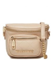 Valentino Saszetka nerka Nur Re VBS8G954 Beżowy. Brązowe torebki do ręki damskie Valentino, bez wzorów, ze skóry, bez dodatków. Za 349.99 zł.