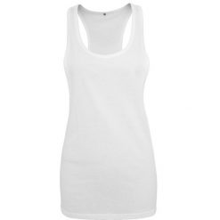 Luźny Podkoszulek Damski. Szare koszulki sportowe damskie BUILD YOUR BRAND, xl, bez wzorów, bez kołnierzyka, bez ramiączek. Za 43.99 zł.
