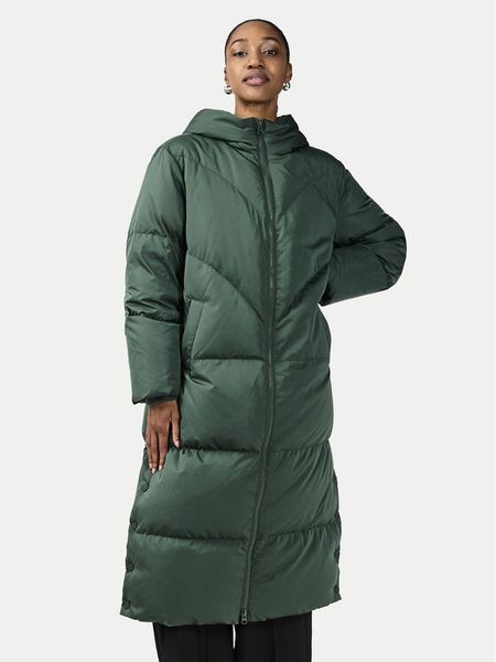 YAS Kurtka puchowa 26030707 Zielony Regular Fit. Zielone kurtki damskie YAS, xl, bez wzorów, z puchu, bez kaptura. Za 459.99 zł.