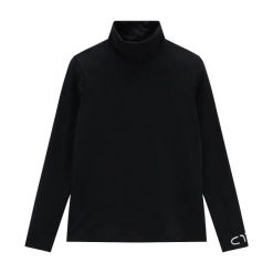 Damski sweter z golfem CMP. Czerwone swetry damskie CMP, m, bez wzorów, z materiału, eleganckie, bez kołnierzyka, bez ramiączek, bez kaptura. Za 253.00 zł.