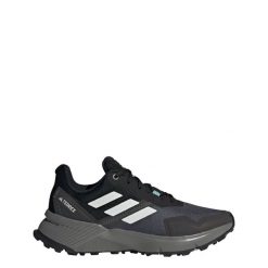 Buty Terrex Soulstride Trail Running. Białe obuwie sportowe damskie Adidas, bez wzorów, z materiału, do biegania. Za 399.00 zł.