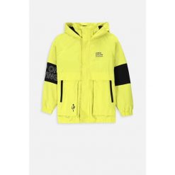 Kurtka turystyczna dla dzieci Lemon Explore WL4. Żółte kurtki i płaszcze dla chłopców LEMON explore, bez wzorów, z poliamidu, sportowe, bez kaptura. Za 99.90 zł.