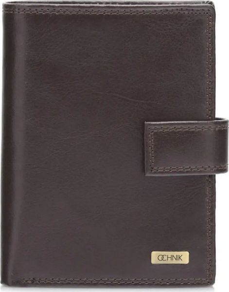 OCHNIK OCHNIK skórzany portfel męski SL 190 89 SL 190 89. Portfele męskie Ochnik, bez wzorów. Za 249.90 zł.