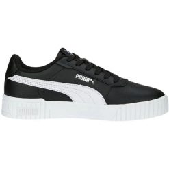 Buty Puma Carina 2.0 W 385849 10 czarne. Czarne obuwie sportowe damskie bez wzorów, z gumy. Za 372.50 zł.