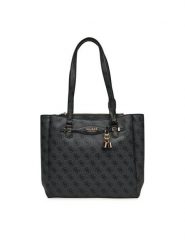 Guess Torebka Katya HWSG96 52230 Szary. Szare torebki do ręki damskie Guess, z aplikacjami, ze skóry, bez dodatków. Za 519.99 zł.