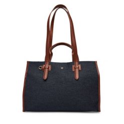Torebka Weekend Max Mara. Niebieskie torebki do ręki damskie Weekend Max Mara, bez wzorów, klasyczne, bez dodatków. Za 1,549.00 zł.