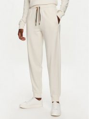 Boss Spodnie dresowe CP Stripe 50524759 Écru Regular Fit. Spodnie dresowe damskie Boss, xxl, bez wzorów, z bawełny. Za 209.99 zł.