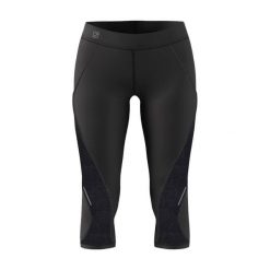Top damski Givova Pinocchietto XS. Czarne legginsy damskie Givova, bez wzorów, na fitness i siłownię. Za 262.99 zł.