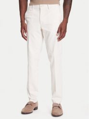 BOSS Chinosy P-Kaiton1 50543945 Écru Slim Fit. Spodnie materiałowe męskie Boss, m, bez wzorów, z bawełny. Za 669.99 zł.