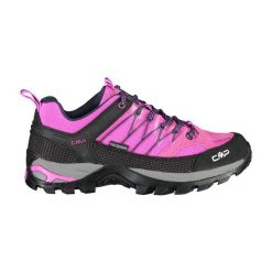 Damskie Niskie buty trekkingowe CMP Rigel waterproof. Czerwone obuwie sportowe damskie CMP, trekkingowe. Za 386.50 zł.