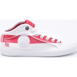 Pepe Jeans - Tenisówki. Szare trampki i tenisówki damskie Pepe Jeans, z jeansu. W wyprzedaży za 199.90 zł.