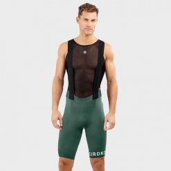 Męskie spodenki rowerowe z szelkami Kolarstwo Siroko BX Oberwald. Czarne buty sportowe męskie SIROKO, z nylonu, bez zapięcia, rowerowe. Za 593.00 zł.