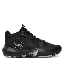 Sneakersy Under Armour. Czarne trampki i tenisówki chłopięce Under Armour, bez wzorów, bez zapięcia. Za 219.99 zł.
