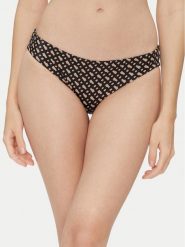 BOSS Dół od bikini Bb Monogram 50535285 Czarny Regular Fit. Czarne bikini damskie Boss, s, bez wzorów. Za 179.99 zł.