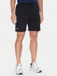 Under Armour Szorty sportowe Rival 1379779 Czarny Regular Fit. Czarne krótkie spodenki sportowe męskie Under Armour, m, bez wzorów, z bawełny. Za 94.10 zł.