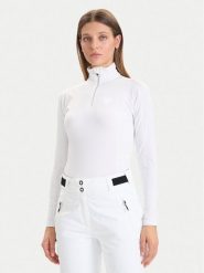 Rossignol Bluza techniczna Classique RLMWL08 Biały Slim Fit. Białe bluzy sportowe damskie Rossignol, s, bez wzorów, z syntetyku, bez kaptura, narciarskie. Za 439.99 zł.