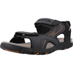 Sandały GEOX 0EKBC UOMO SANDAL STRADA Niebieski. Niebieskie sandały męskie Geox, trekkingowe. Za 317.99 zł.