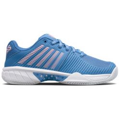 Buty do tenisa damskie K-Swiss Express Light 2 Clay. Czerwone obuwie sportowe damskie K-SWISS, bez wzorów, z materiału, tenisowe. Za 714.00 zł.