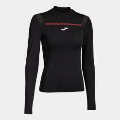 Koszulka tenisowa damska Joma Smash Long Sleeve T-Shirt. Czarne bluzy sportowe damskie Joma, xl, bez wzorów, bez kaptura, tenisowe. Za 150.00 zł.