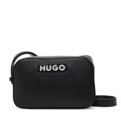 Torebka HUGO. Czarne torebki do ręki damskie Hugo, bez wzorów, bez dodatków. Za 379.99 zł.
