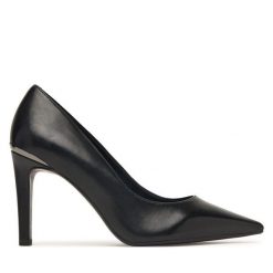 Szpilki Tamaris. Czarne szpilki damskie Tamaris, bez wzorów, bez zapięcia. Za 394.99 zł.