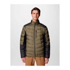 Kurtka puchowa męska Columbia Labyrinth Loop II. Zielone kurtki sportowe męskie Columbia, m, bez wzorów, z puchu, trekkingowe. Za 569.99 zł.