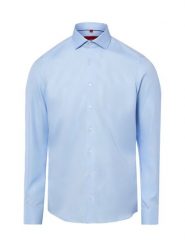 Finshley & Harding koszula biznesowa - non-iron Mężczyźni Slim Fit Bawełna niebieski, 39. Niebieskie koszule męskie Finshley & Harding, m, bez wzorów, z bawełny, biznesowe, bez kołnierzyka, bez ramiączek. Za 199.95 zł.