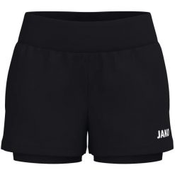 Damskie szorty 2 w 1 Jako One. Białe szorty sportowe damskie Jako, l, bez wzorów, z materiału, eleganckie, do biegania. Za 158.35 zł.