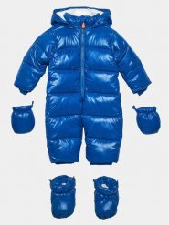 Save The Duck Kombinezon zimowy Shell I30002X LUCK17 Niebieski Regular Fit. Niebieskie buty zimowe dziewczęce SAVE THE DUCK, bez wzorów, z syntetyku, bez zapięcia. Za 559.99 zł.