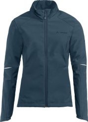 Vaude Kurtka rowerowa damska Vaude Wintry IV dark sea 40. Niebieskie kurtki damskie Vaude, bez wzorów, bez kaptura. Za 343.85 zł.