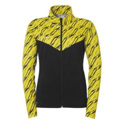 Damska bluza dresowa Uhlsport Progressive 28 Poly. Czarne bluzy damskie Uhlsport, bez wzorów, z dresówki, bez kaptura, na fitness i siłownię. Za 171.00 zł.