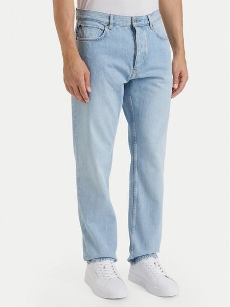 HUGO Jeansy Jonah 50572763 Niebieski jasny Regular Fit. Niebieskie jeansy męskie Hugo. Za 341.99 zł.